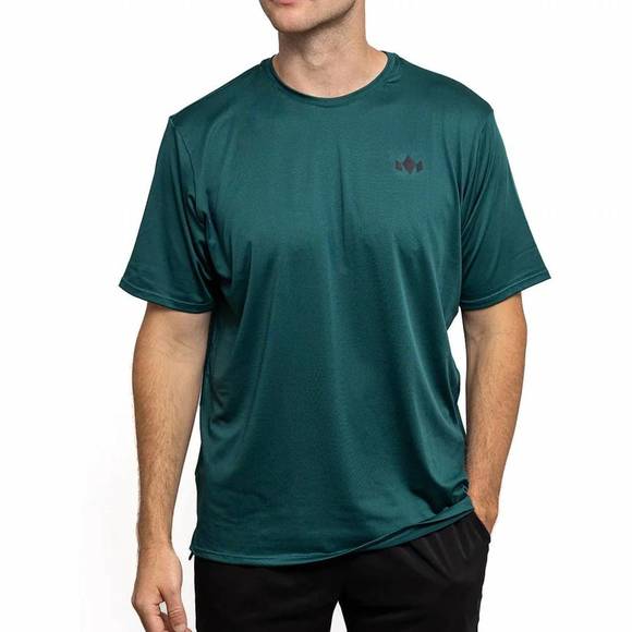 NEW DIADEM SPORTS men's essential crew neck t-shirt in forest green - Picture 1 of 2
